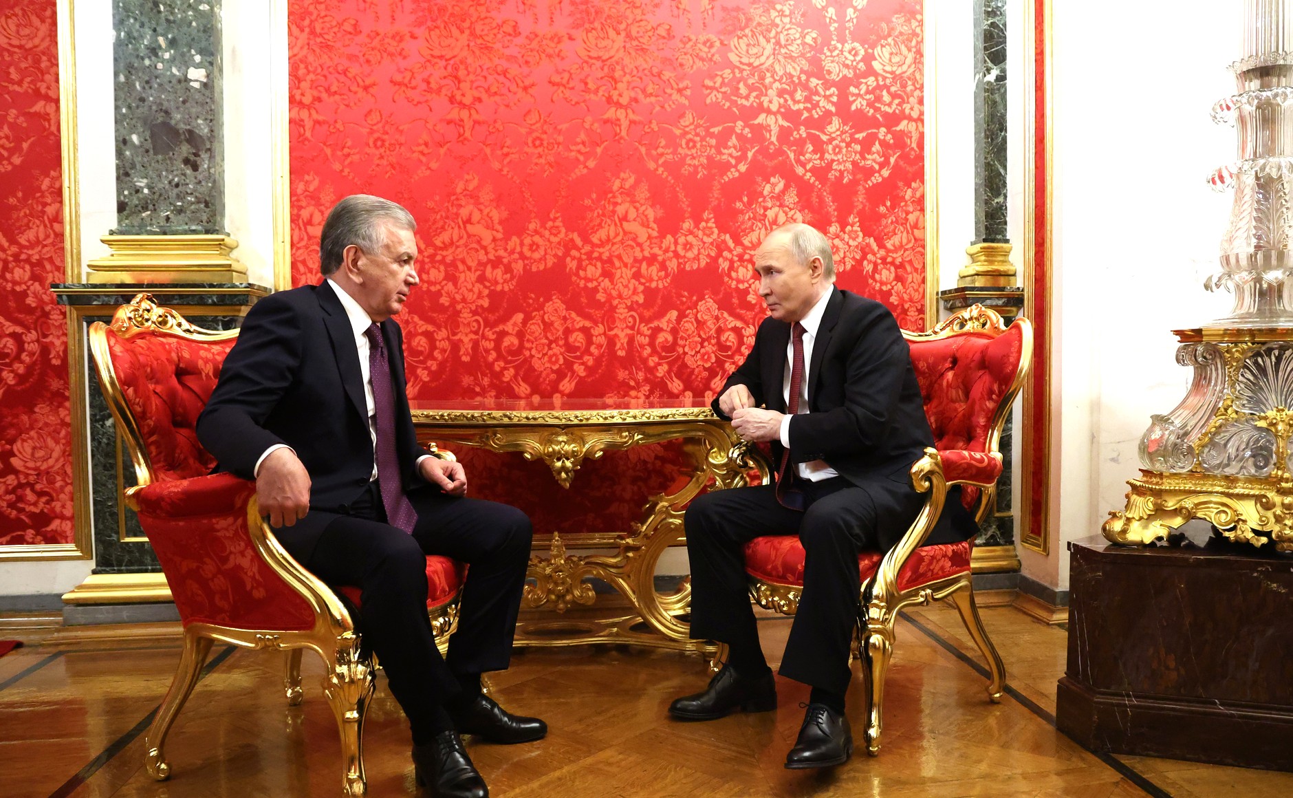 Визит Президент Республики Узбекистан Шавката Мирзиёева в г. Москву